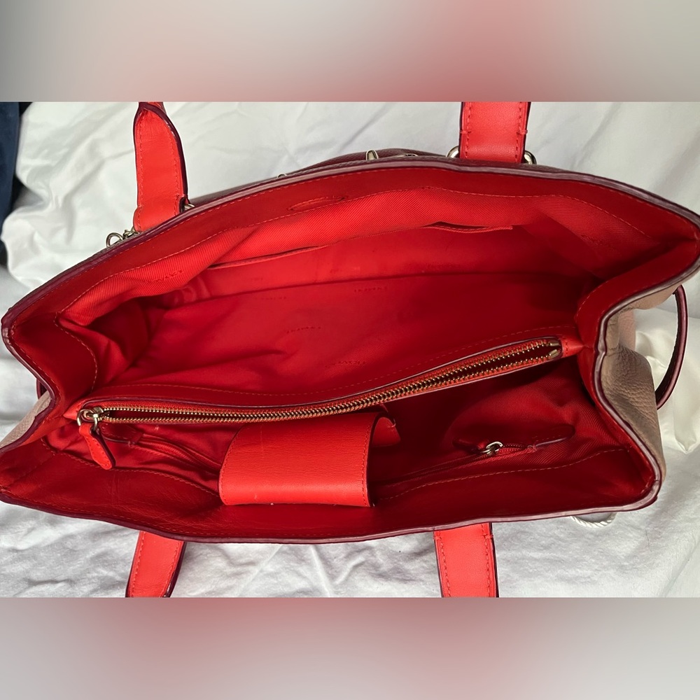 Coach pebbled leather shoulder bag - Picture 6 of 9